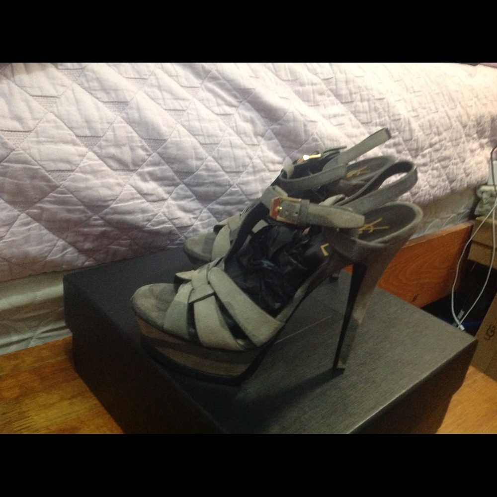 YSL platform shoes size 5.5